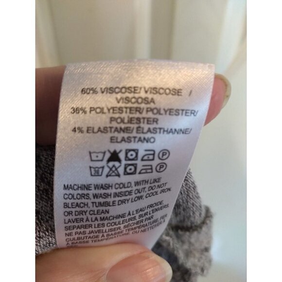 Lucky Brand Pullover Sweater Gray V Neck Super Soft Sz XXL - Picture 9 of 9